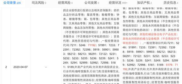 瑞幸咖啡注册资本增加至20.5亿美元,还新增两项经营内容